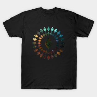 Ethereum – Circle Big Logo – Space T-Shirt